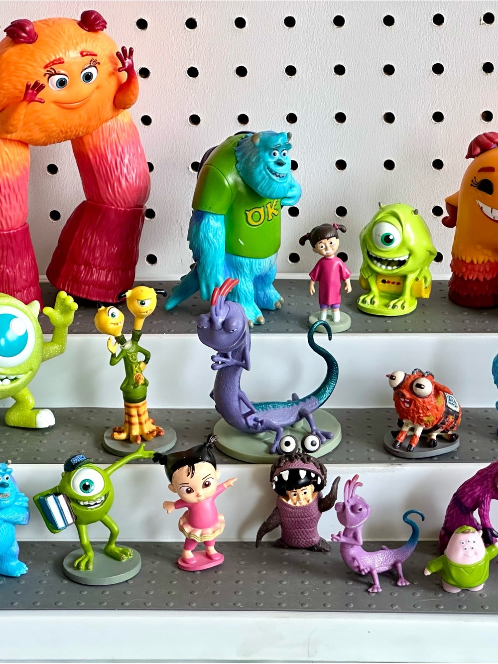 Monsters, Inc. Assorted Character Toy Figure - Pink & Green